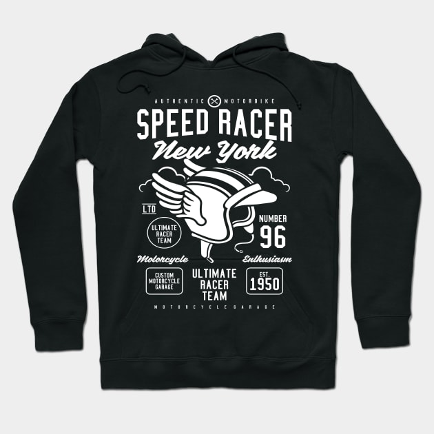 Speed Racer Hoodie by CRD Branding